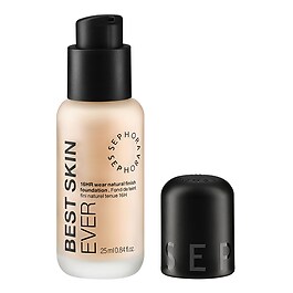BEST SKIN EVER - Base de maquillaje de acabado natural, 16 horas de fijación